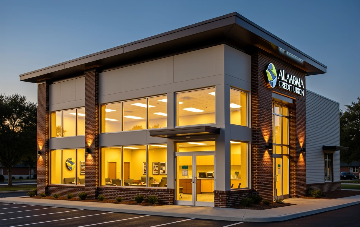 Alabama Credit Union Branch Architecture